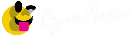 ByteNoize Logo in navigation bar.